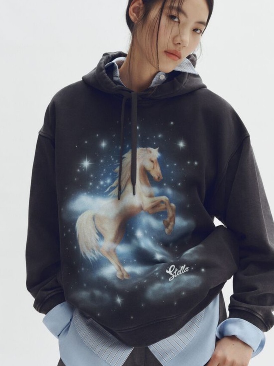 Stella McCartney Sweaters - NWT (size small) H&M x Stella McCartney Women's Printed Cotton Hoodie